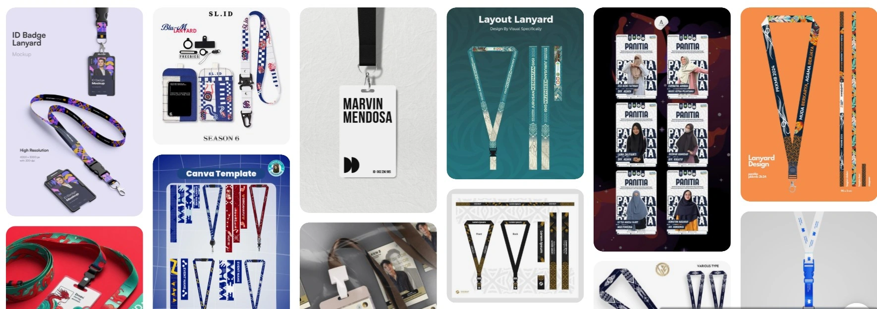 Desain Lanyard